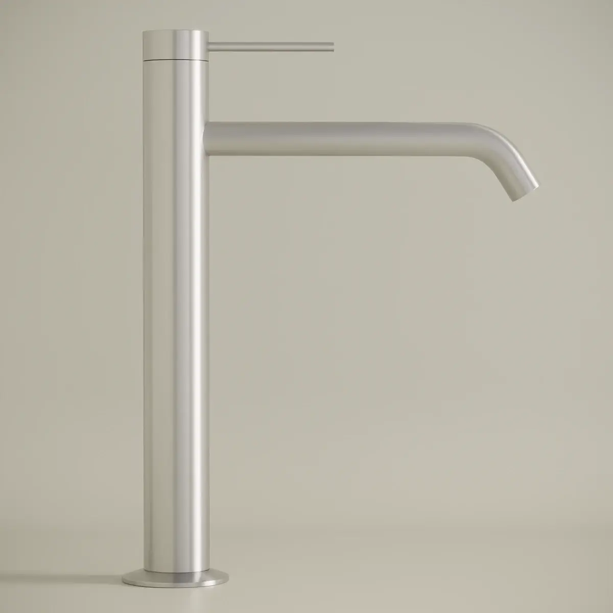 Mitigeur lavabo surélevé, Silver white, Madeleine    