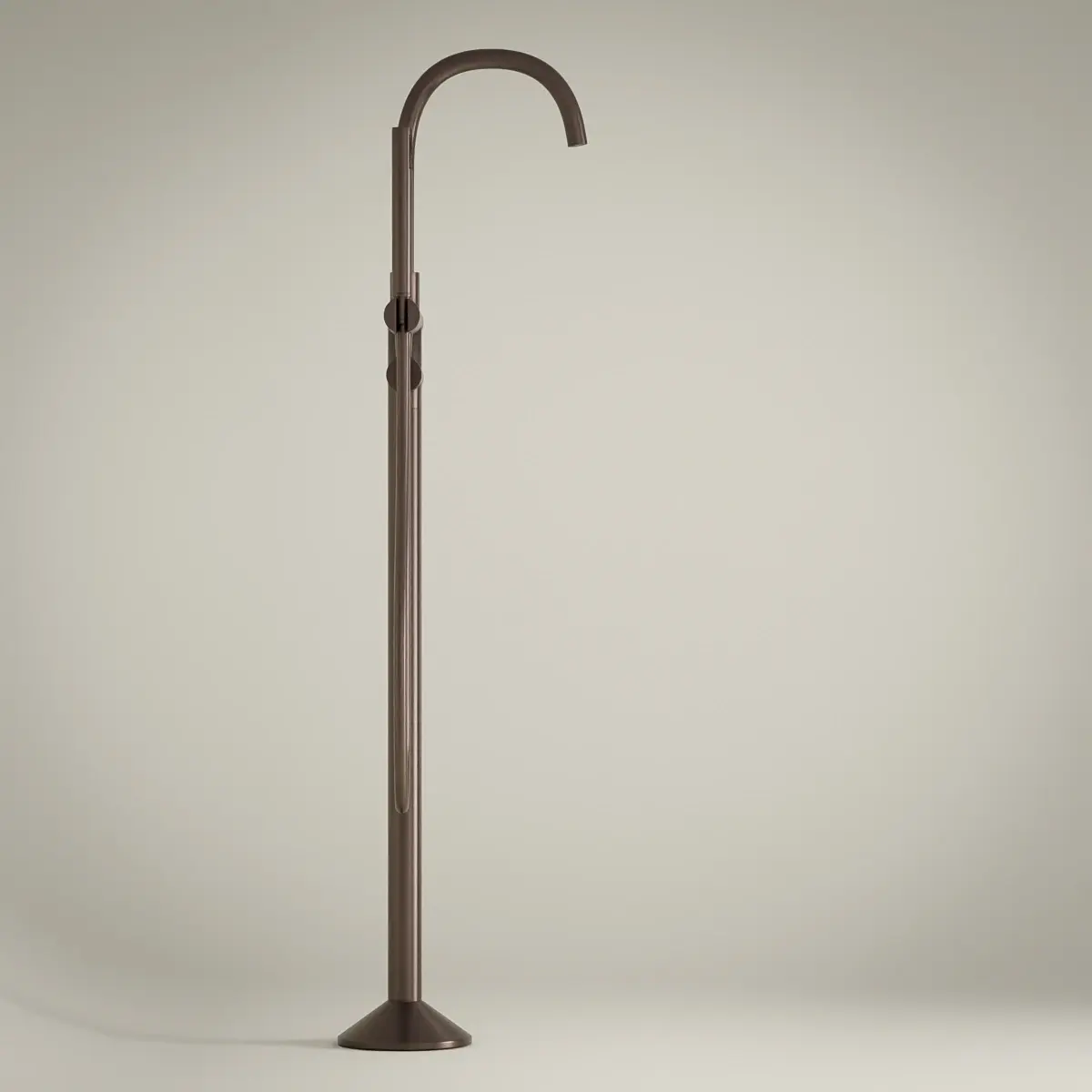 Robinet mitigeur de baignoire sur pied, Café, Madeleine            