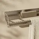 Porte-serviette 35 cm - Chromé brossé - Infinity elegance (1).webp