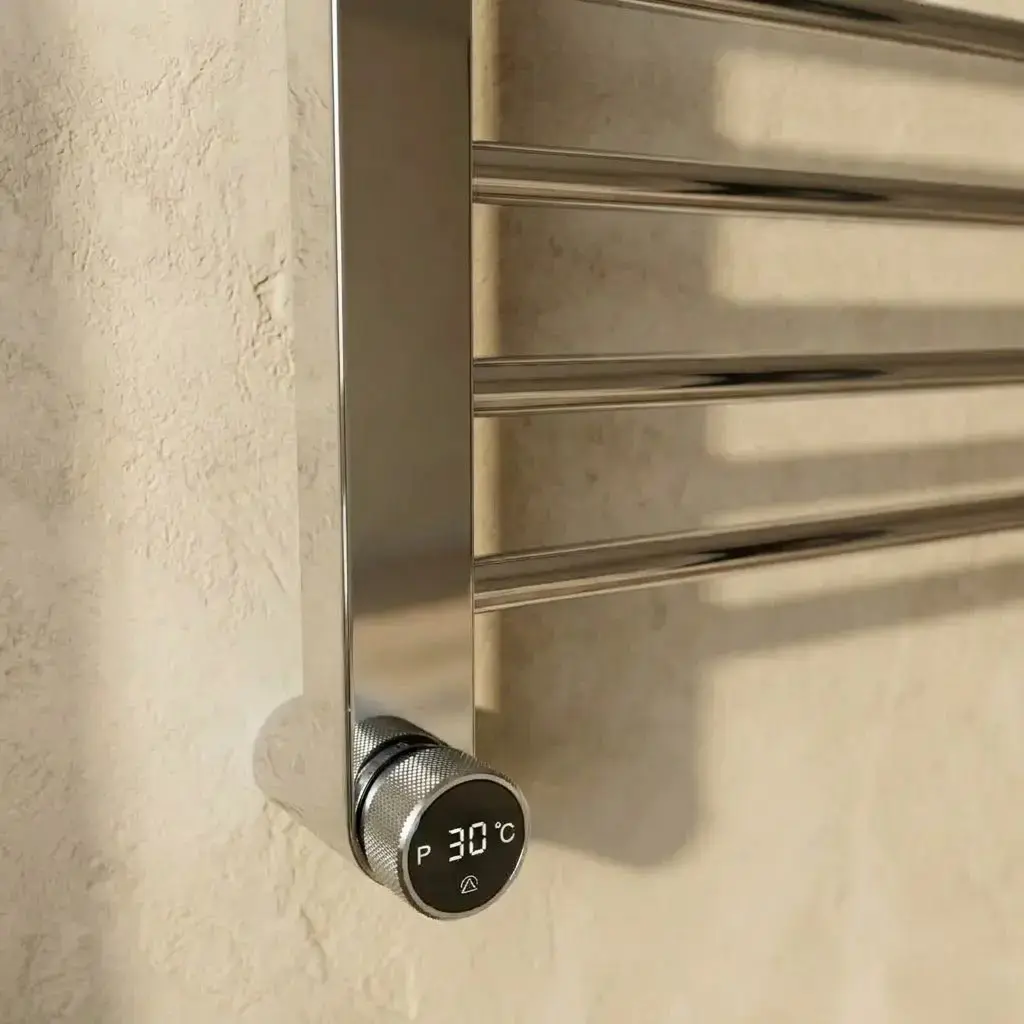 Sèche serviette 280W, Inox brossé, Calda     