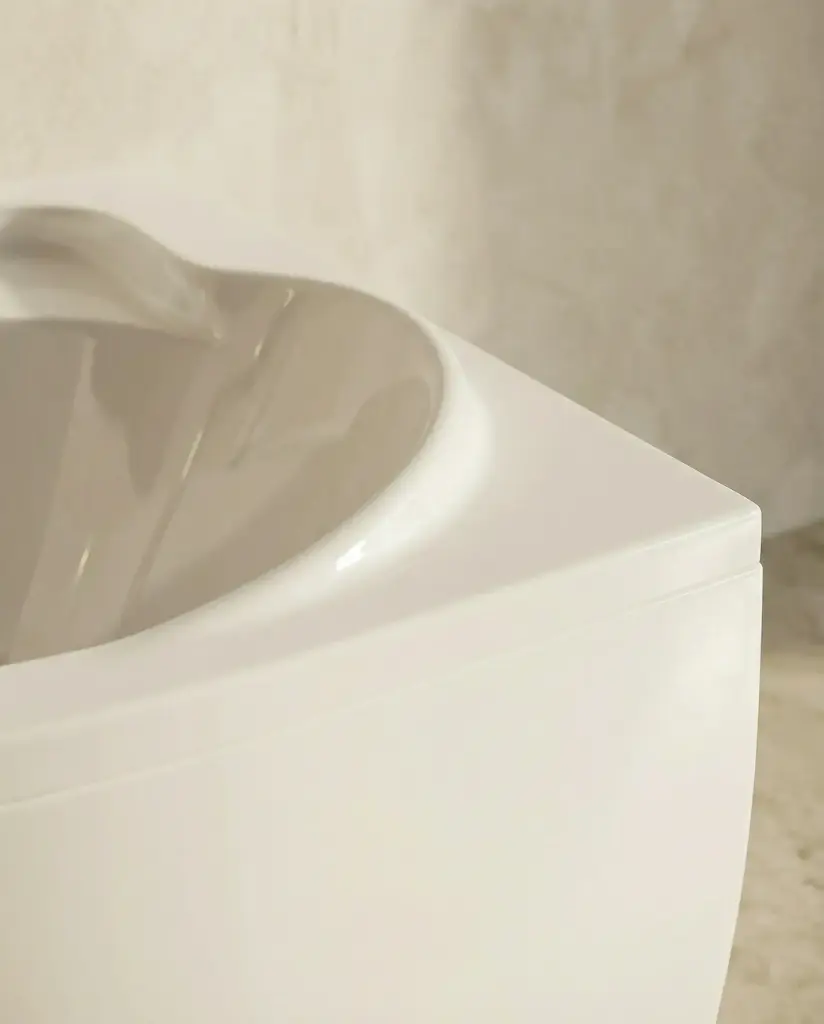 Baignoire d'angle asymétrique droite, 160 x 105 cm, Selena (3).webp