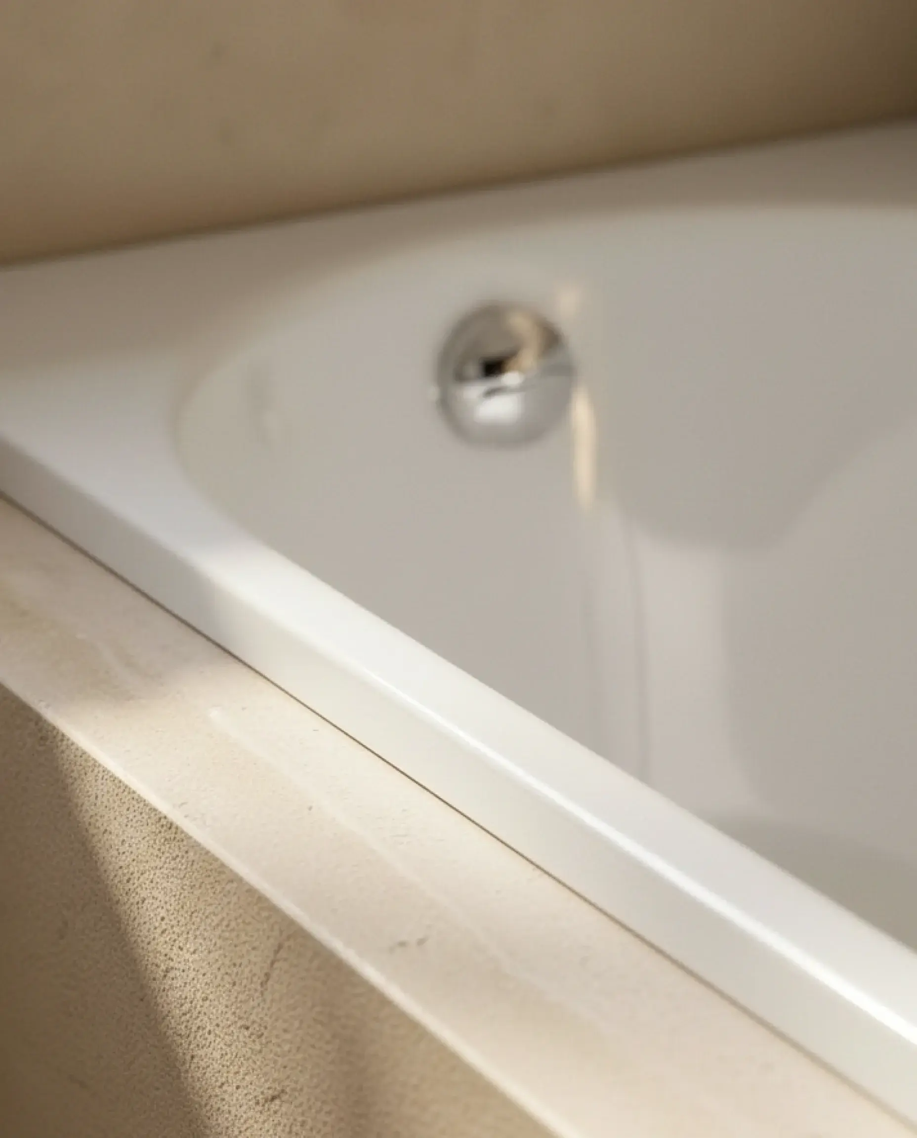 Baignoire rectangulaire, 150 x 70 cm, acrylique, Kasandra