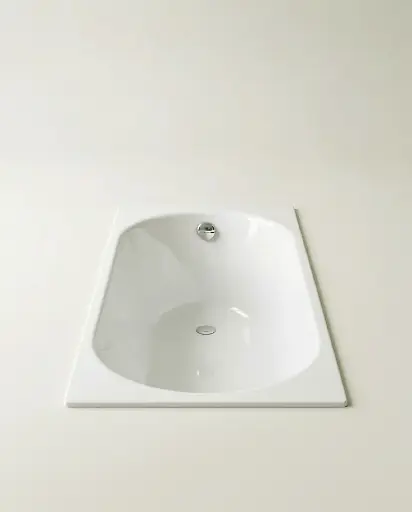 Baignoire rectangulaire, 150 x 70 cm, acrylique, Kasandra (1).webp