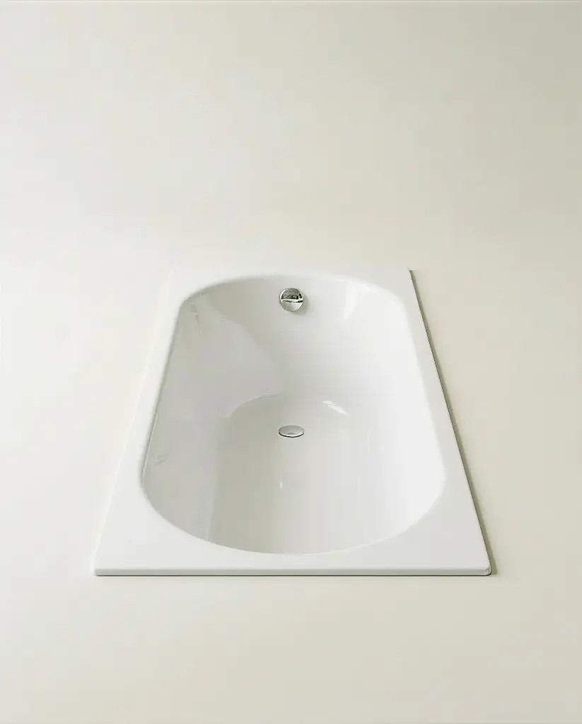 Baignoire rectangulaire, 160 x 70 cm, acrylique, Kasandra (2).webp