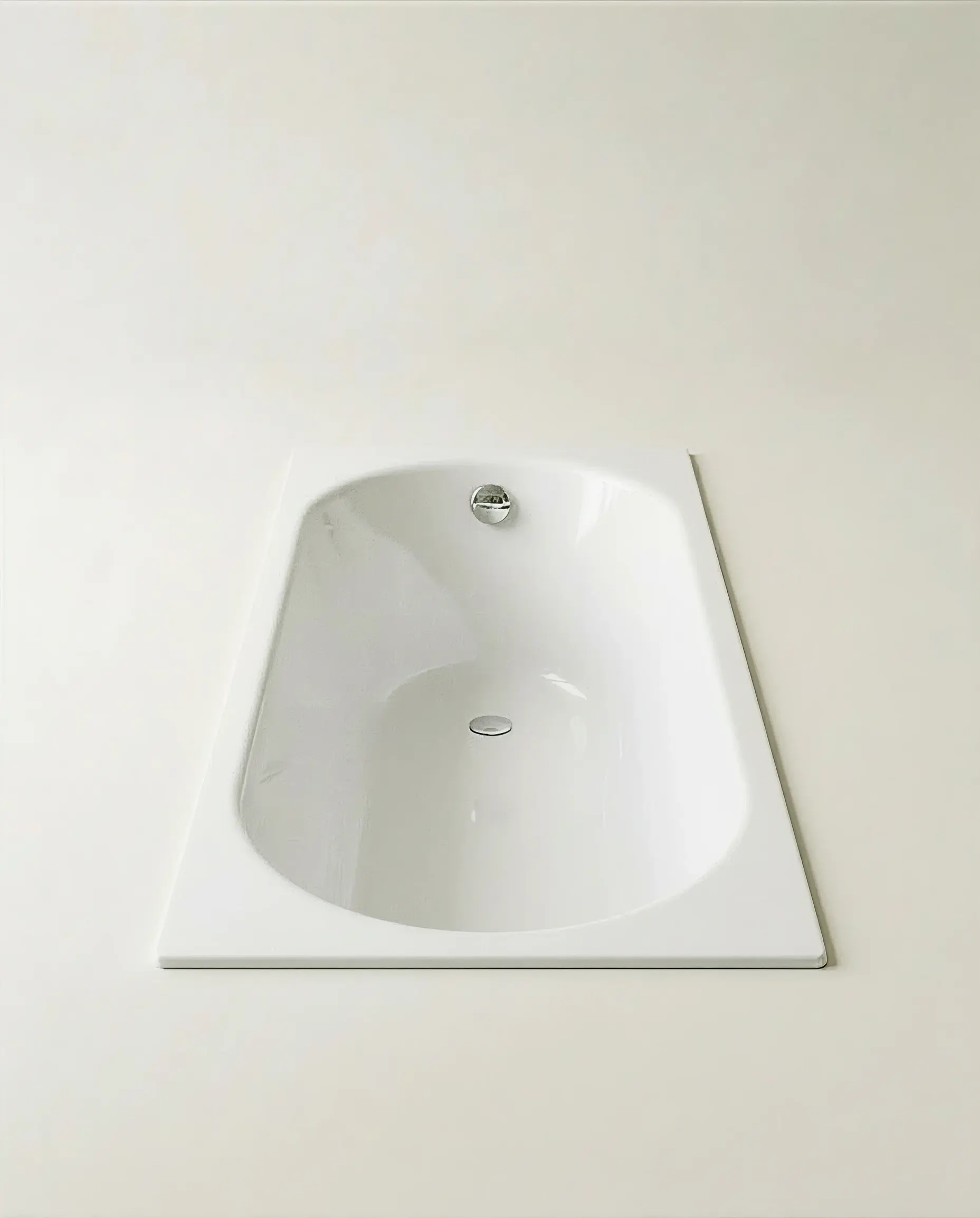 Baignoire rectangulaire, 160 x 70 cm, acrylique, Kasandra