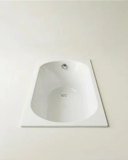 Baignoire rectangulaire, 160 x 70 cm, acrylique, Kasandra (2).webp