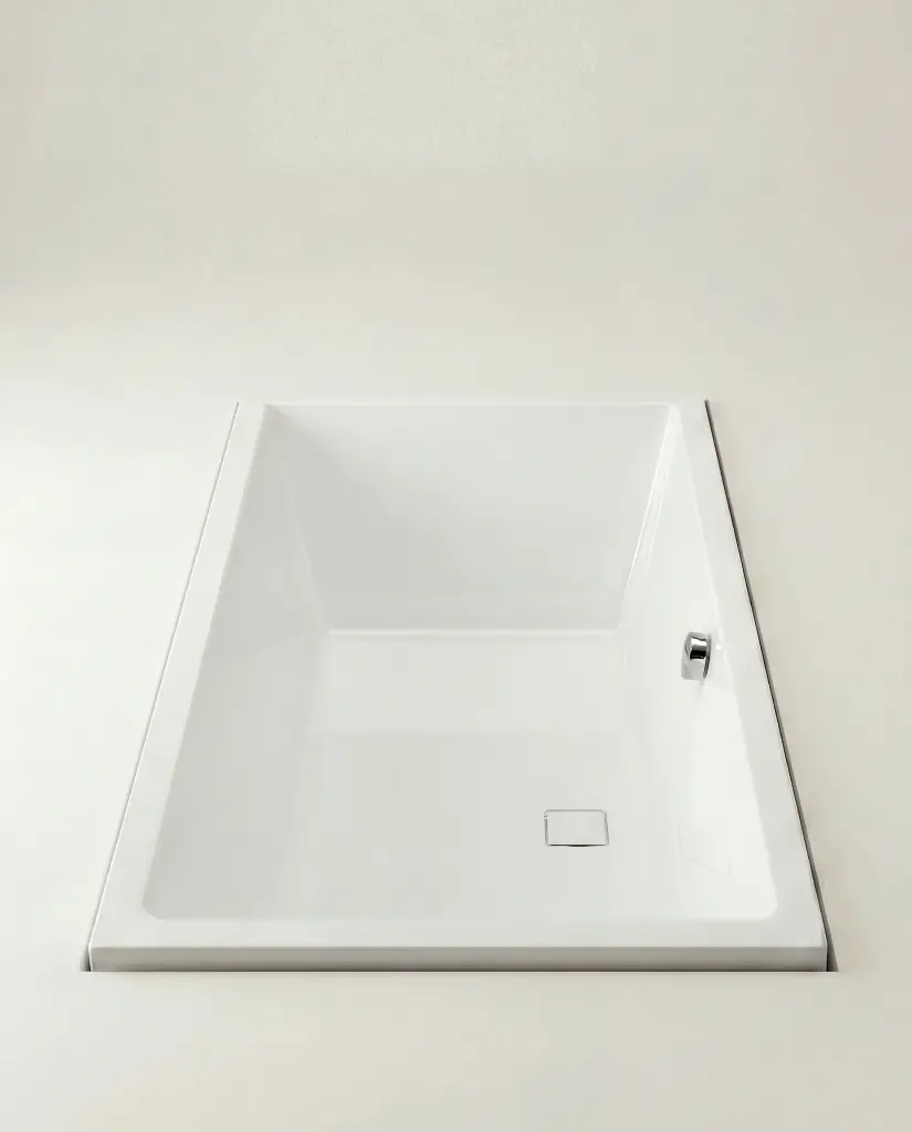 Baignoire rectangulaire, 190x90 cm, acrylique, Cavallo (2).webp