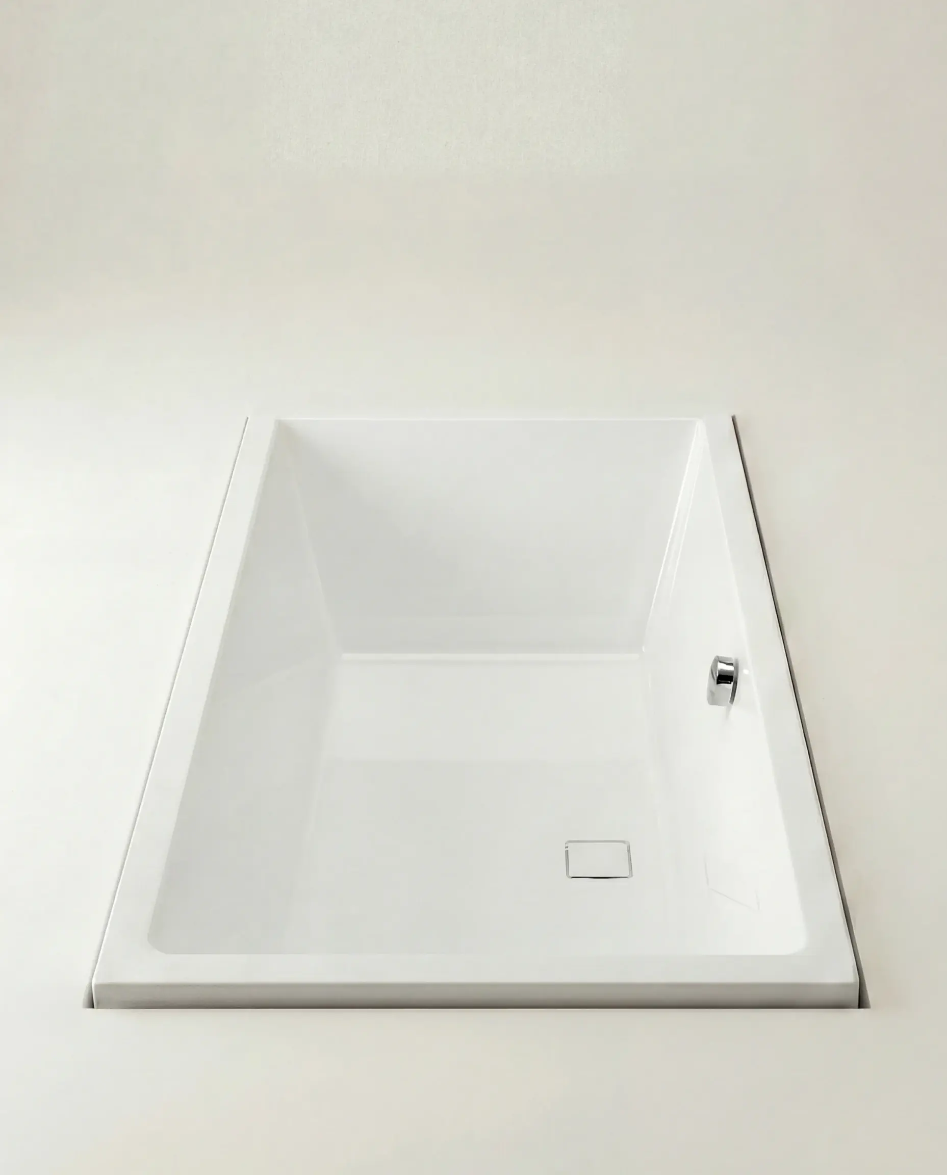 Baignoire rectangulaire, 190x90 cm, acrylique, Cavallo