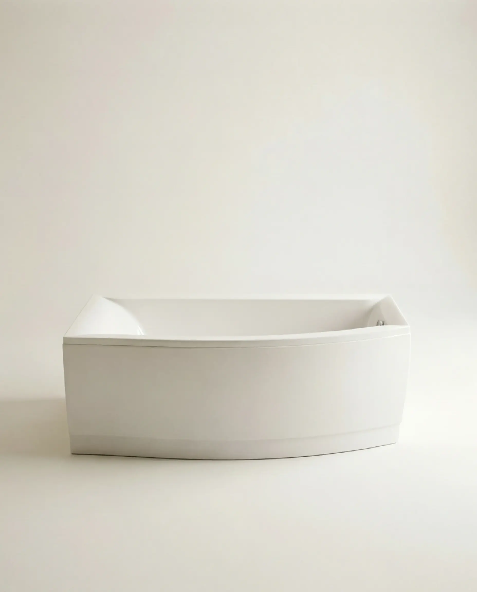 Baignoire asymétrique gauche, 160 x 105 cm, acrylique, Veronella