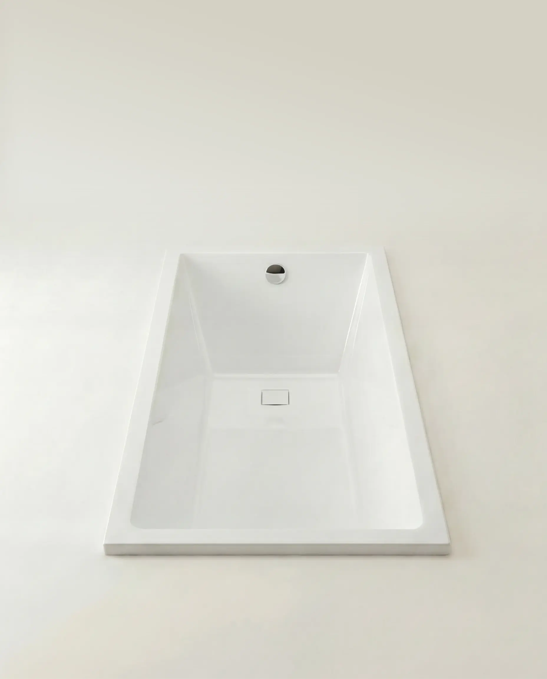 Baignoire rectangulaire, 150x70 cm, acrylique, Cavallo