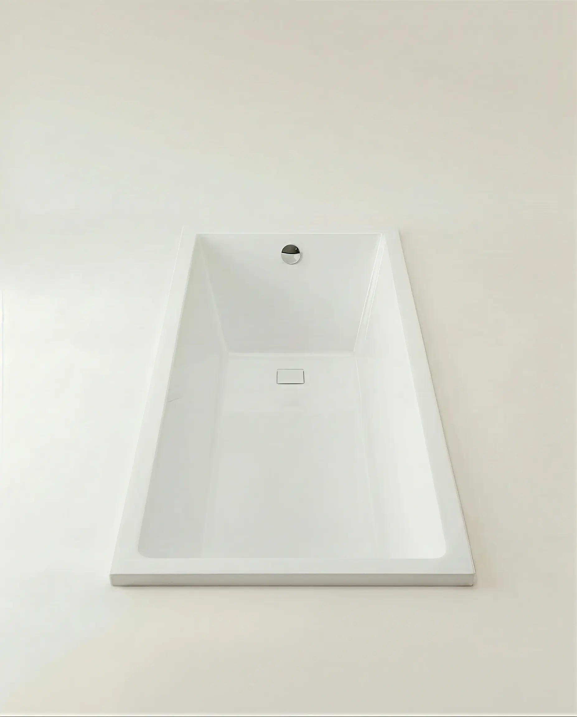 Baignoire rectangulaire, 170x75 cm, acrylique, Cavallo