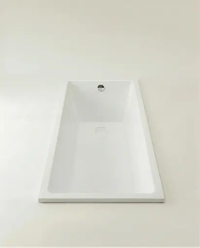 Baignoire rectangulaire, 170x75 cm, acrylique, Cavallo (3).webp