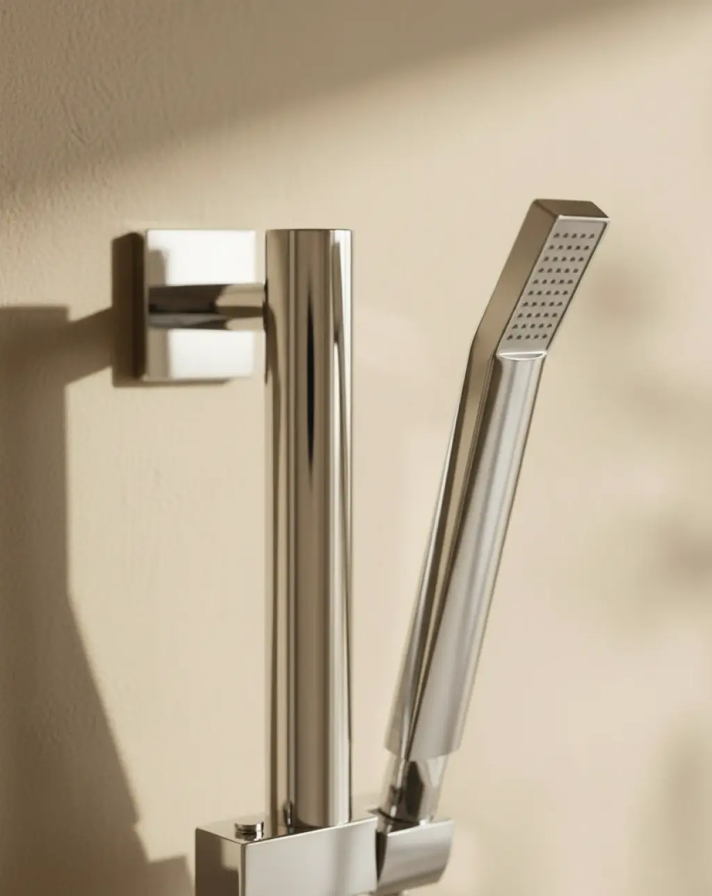 Douchette à main avec barre prise d'eau et flexible, Nova