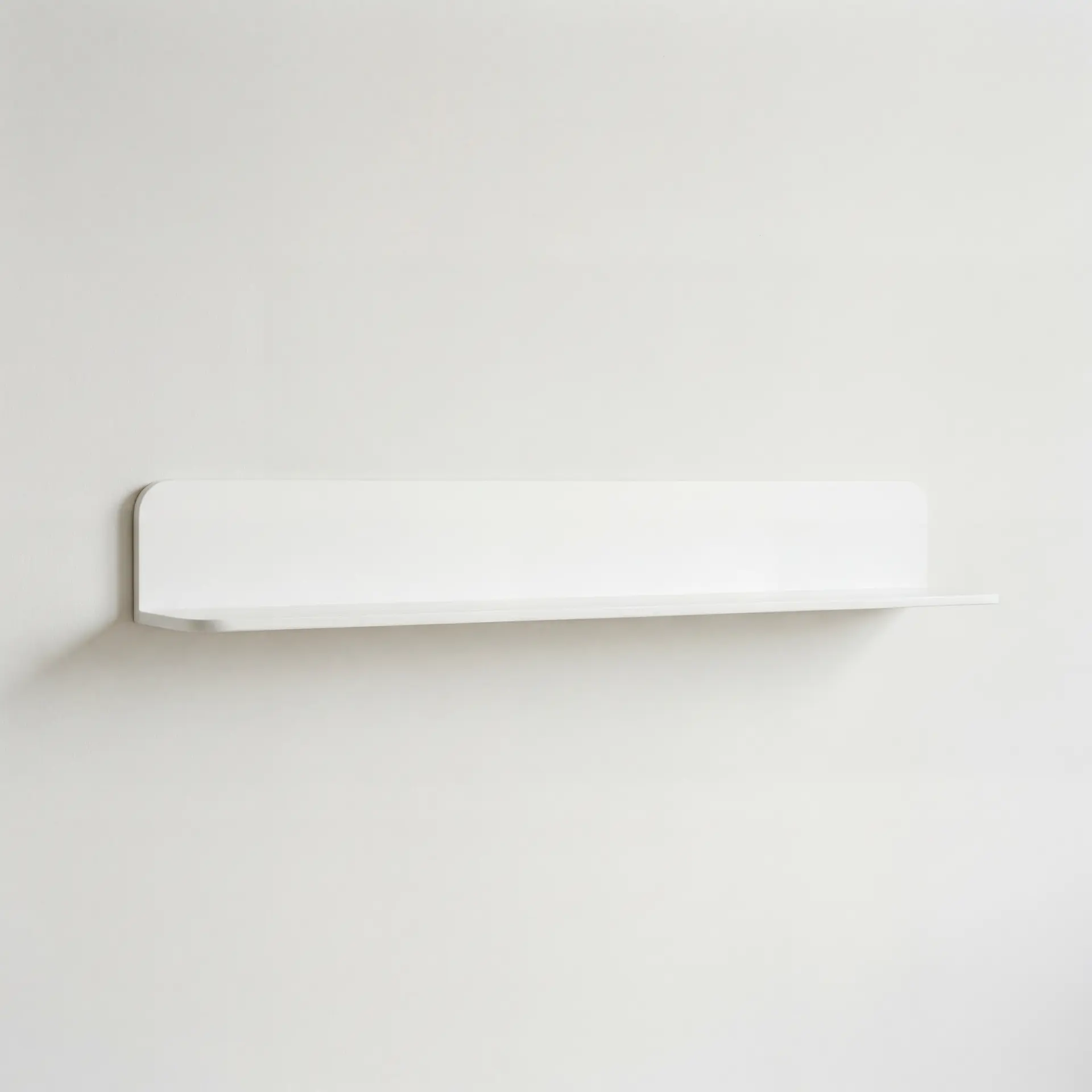 Etagère murale, 90 à 120 cm, blanc mat, Solid surface