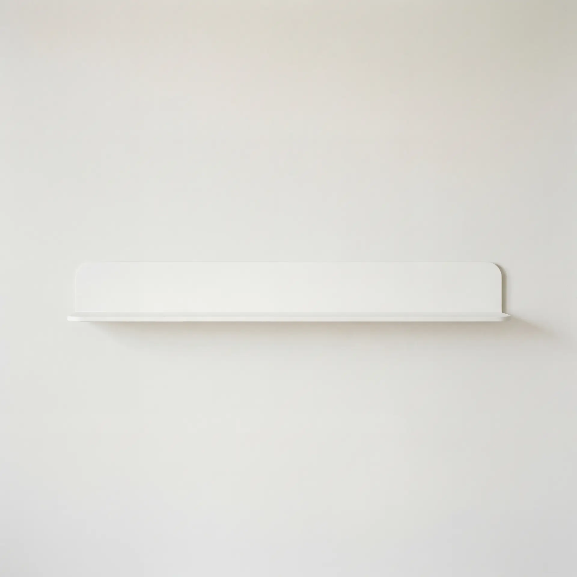 Etagère murale, 90 à 120 cm, blanc mat, Solid surface