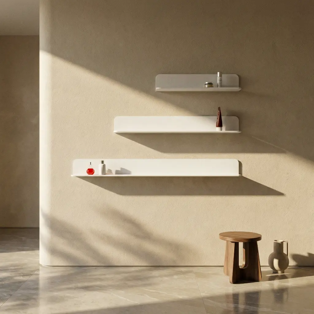 Generated with Kive.ai - Generate premium product photography of this ( ) placed in a minimalist interior. Warm neutral palette (sand_ beige_ cream_ stone_ walnut_ brushed metal). Textured plaster wall background_ .webp