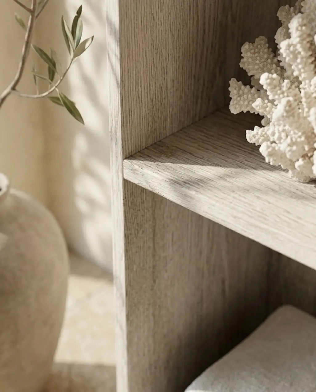 Colonne chêne blanchi, 174 cm, Terra