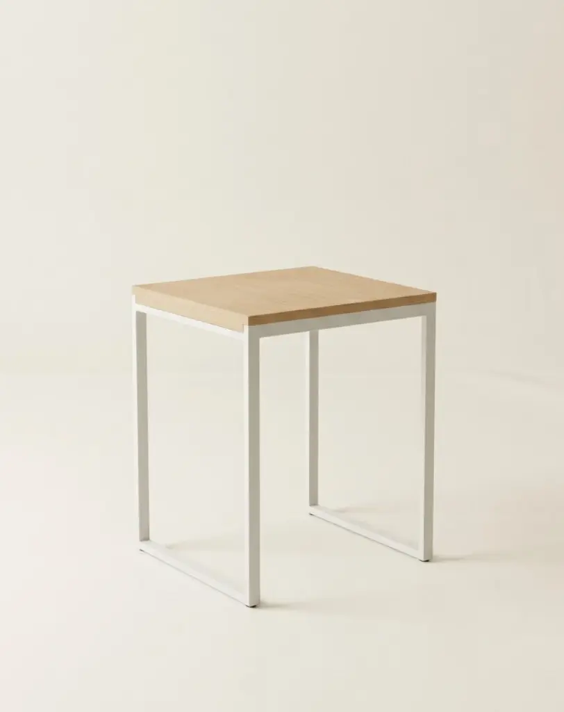 Tabouret, Frame, Blanc - Bamboo (2).webp