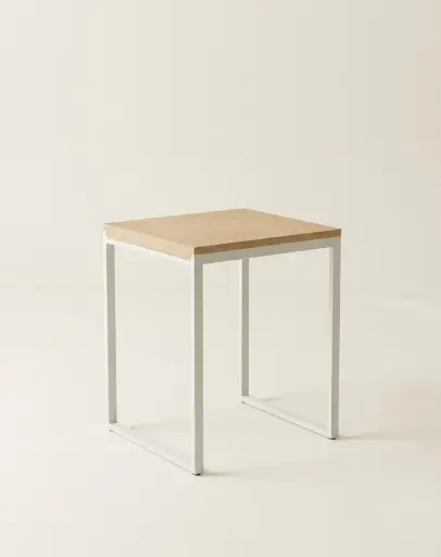 Tabouret, Frame, Blanc - Bamboo (2).webp