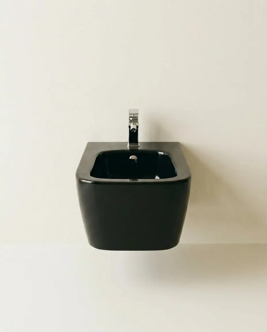 Bidet suspendu Tozza noir