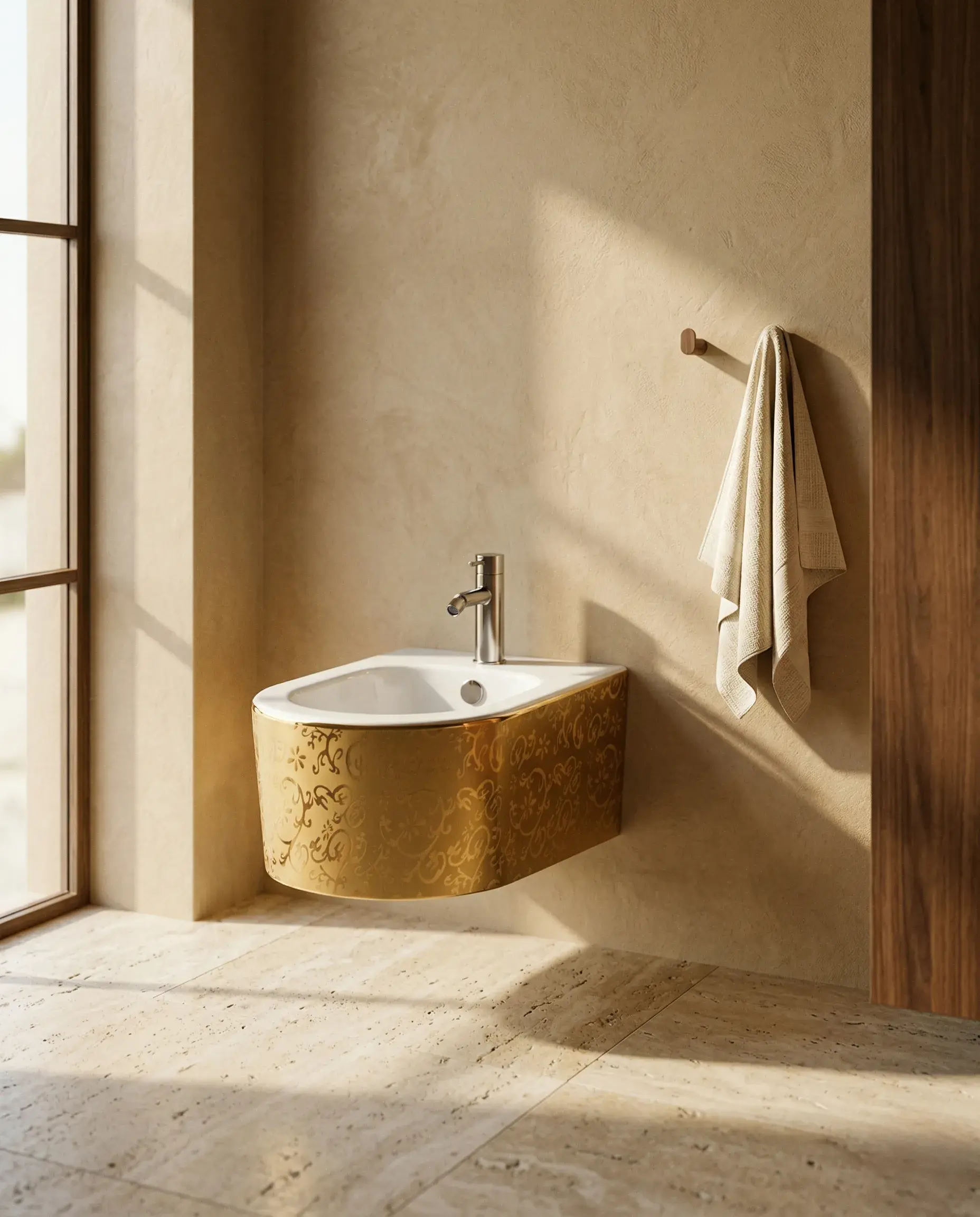 Bidet suspendu Orba Gold