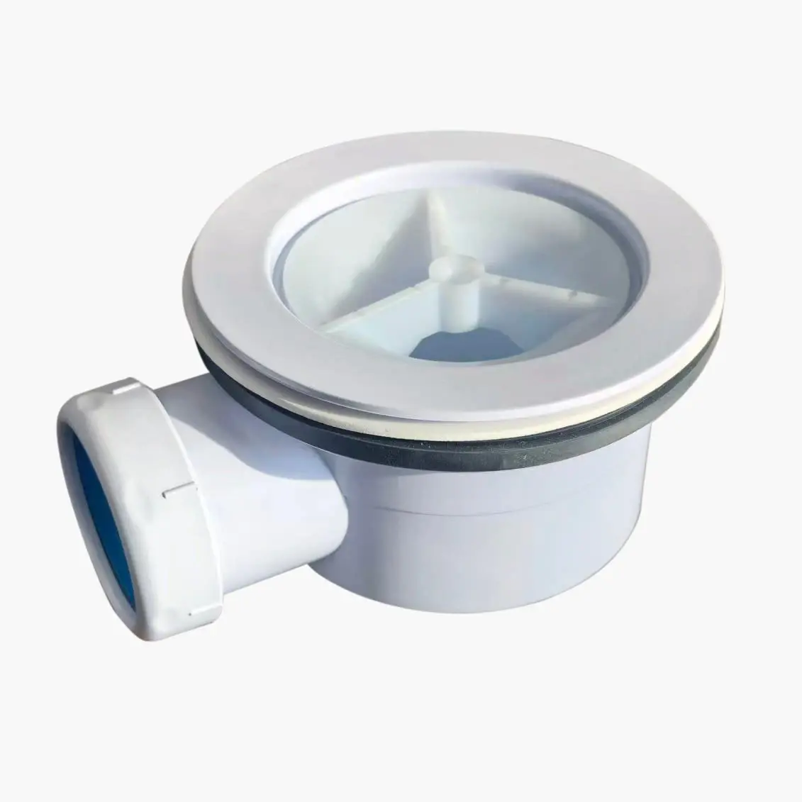 Bonde extra plate diamètre 90mm pour receveur Cotton