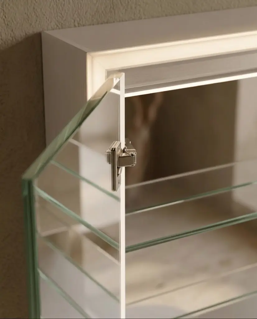 Armoire de toilette 120 cm, LED, Montebello