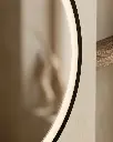Armoire de toilette Ø60 cm, noir mat, Géode (1).webp