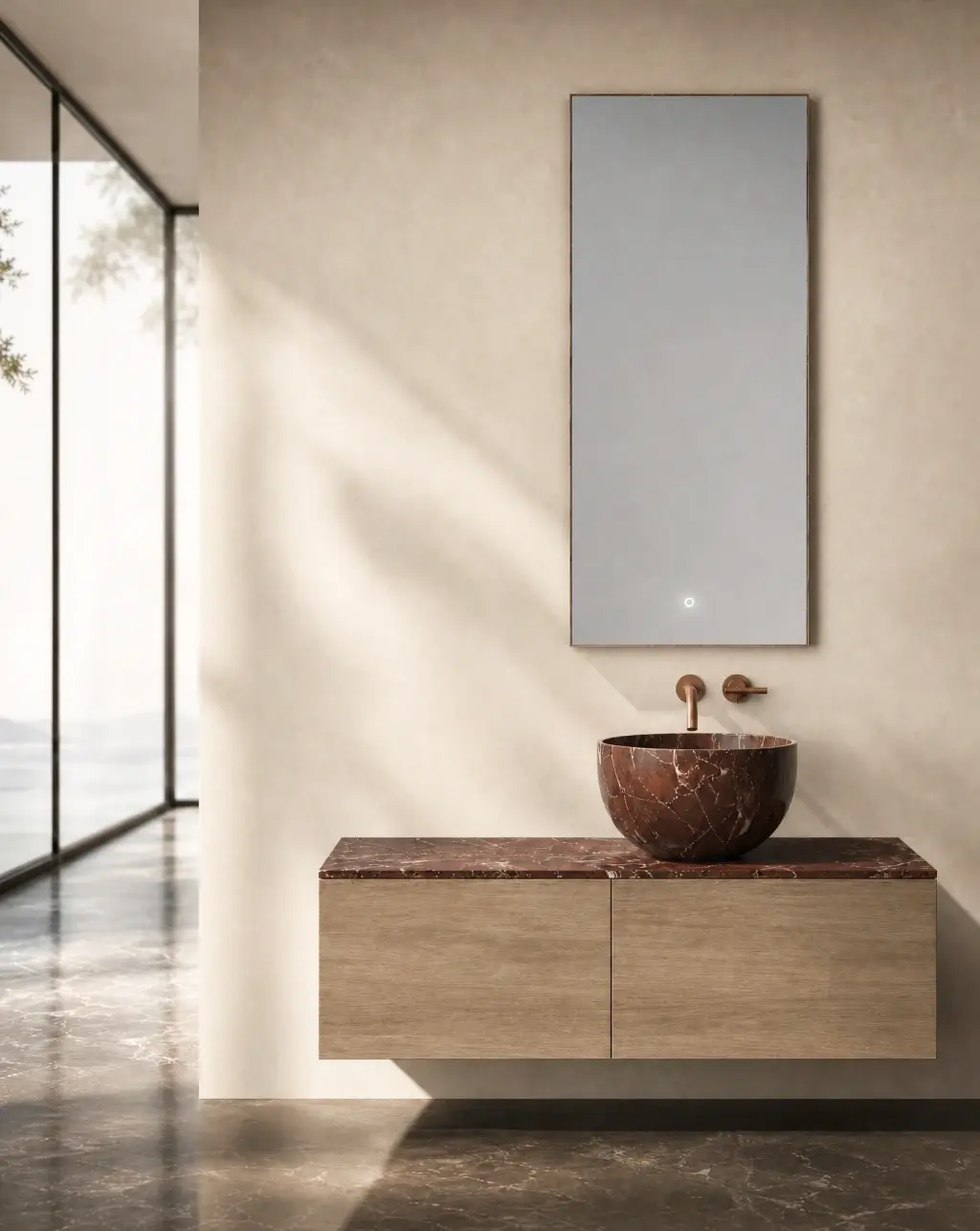 Meuble sur mesure Verde - bois au choix, 600 à 2400mm