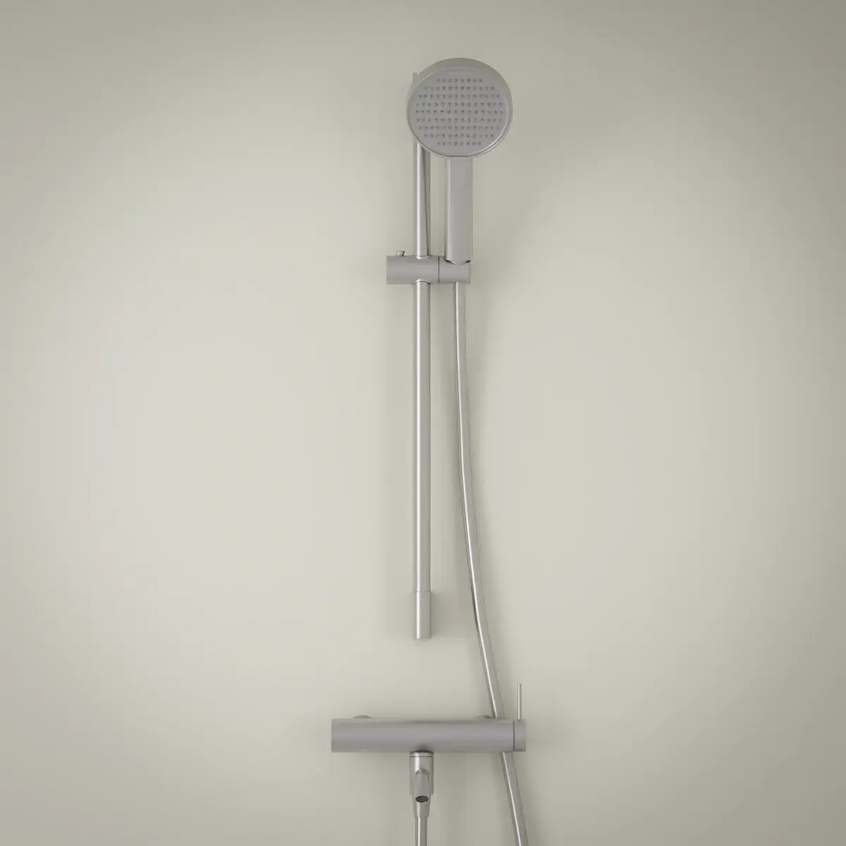Mitigeur bain douche mitigeur, Silver white, Madeleine         