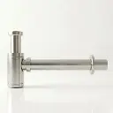 siphon silver white