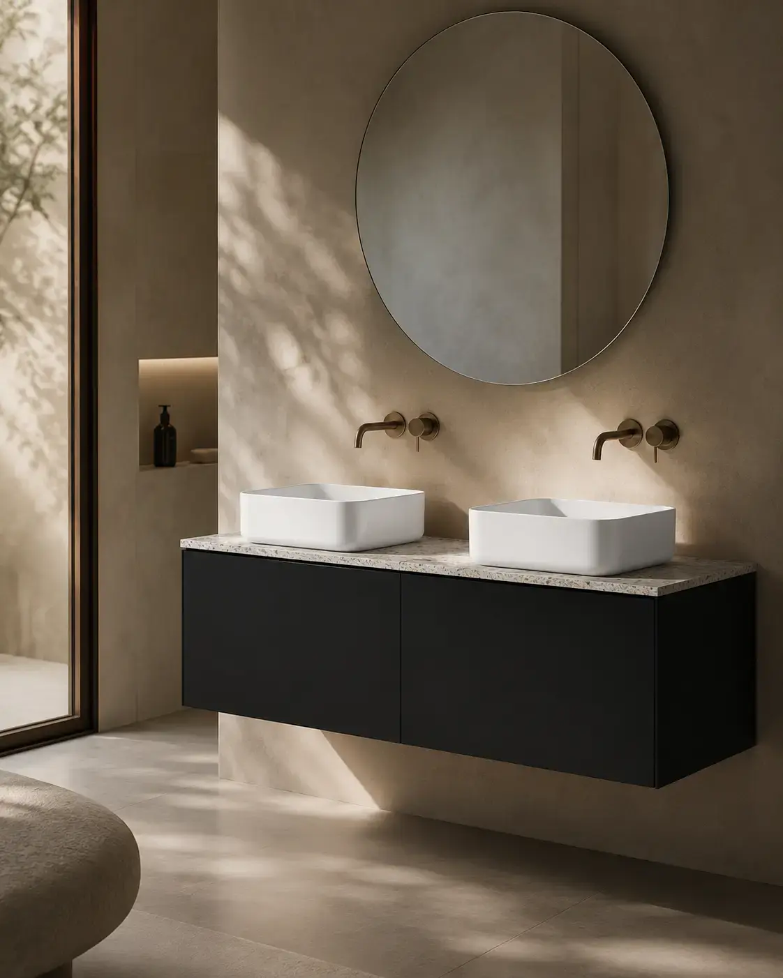 Meuble salle de bain 120 cm, Caruso