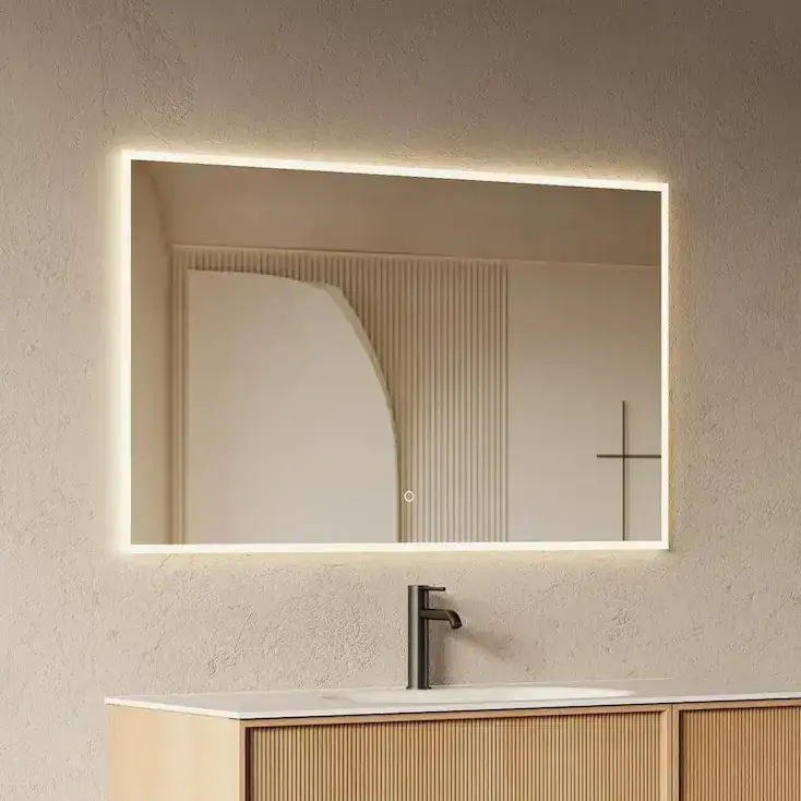 Miroir led avec antibuée 120x70cm, Noa  