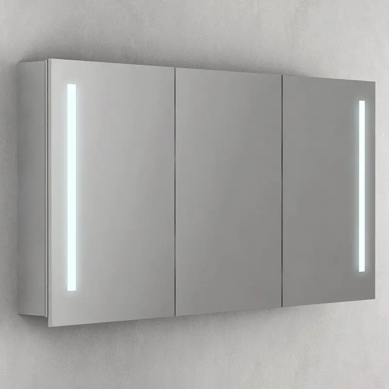 Armoire de toilette éclairante Glass 120 cm