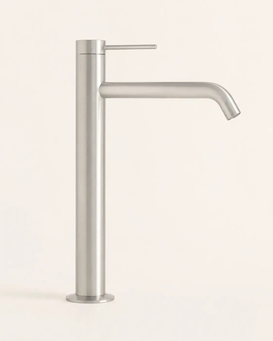 Mitigeur lavabo surélevé, Silver white, Madeleine    