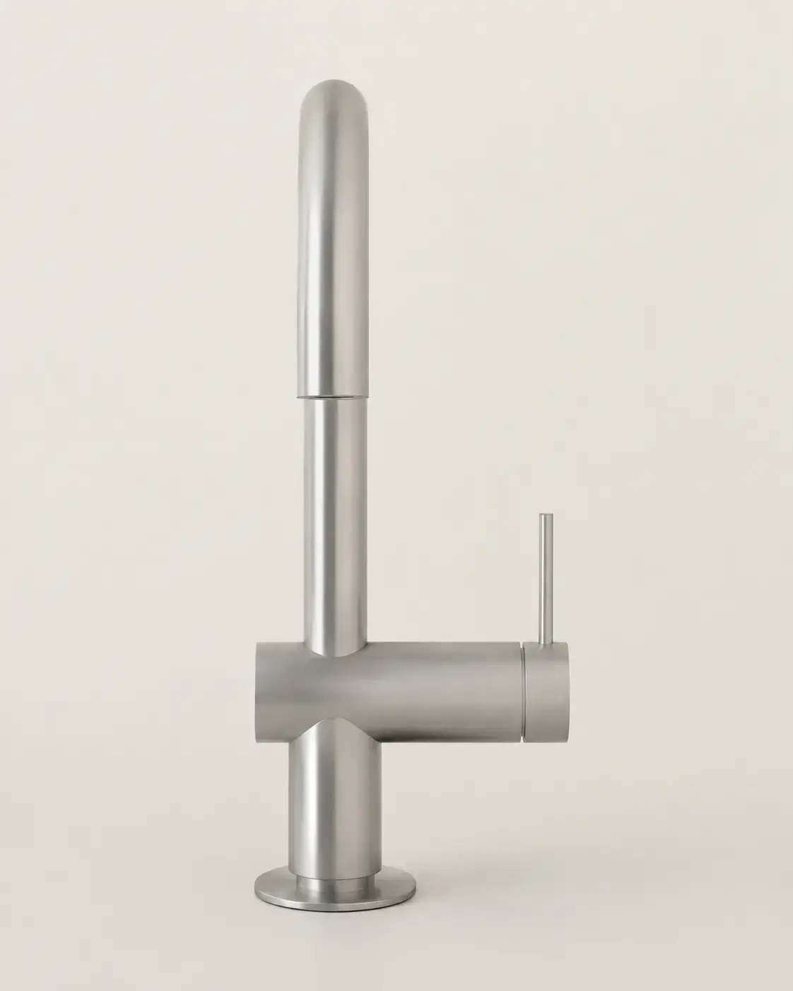 Mitigeur lavabo col de cygne, Silver white, Madeleine          