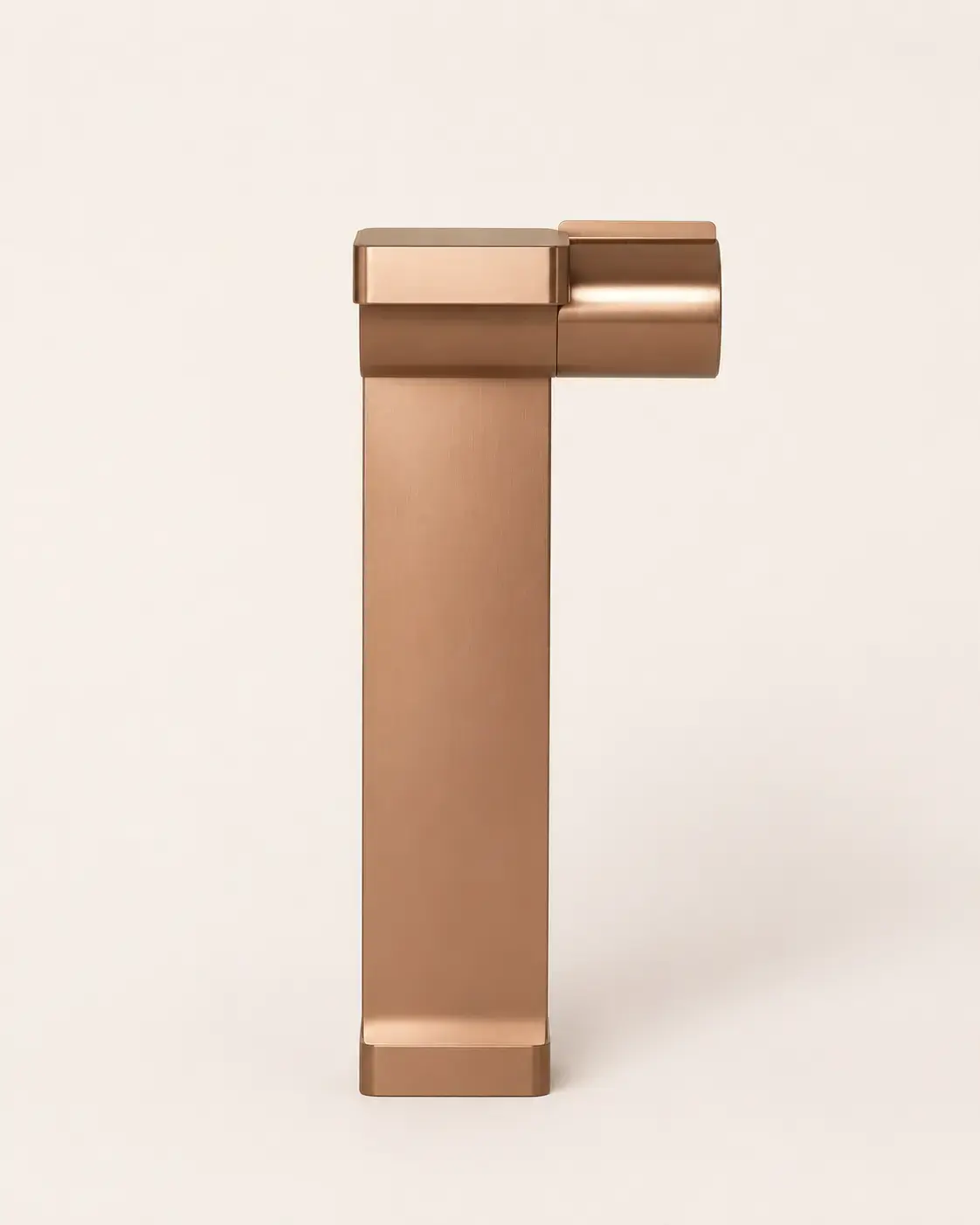 Robinet Mitigeur Lavabo Haut, Carrousel, Or Rose mat