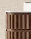 Axel 90cm noyer detail