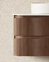 Axel 150cm noyer détail