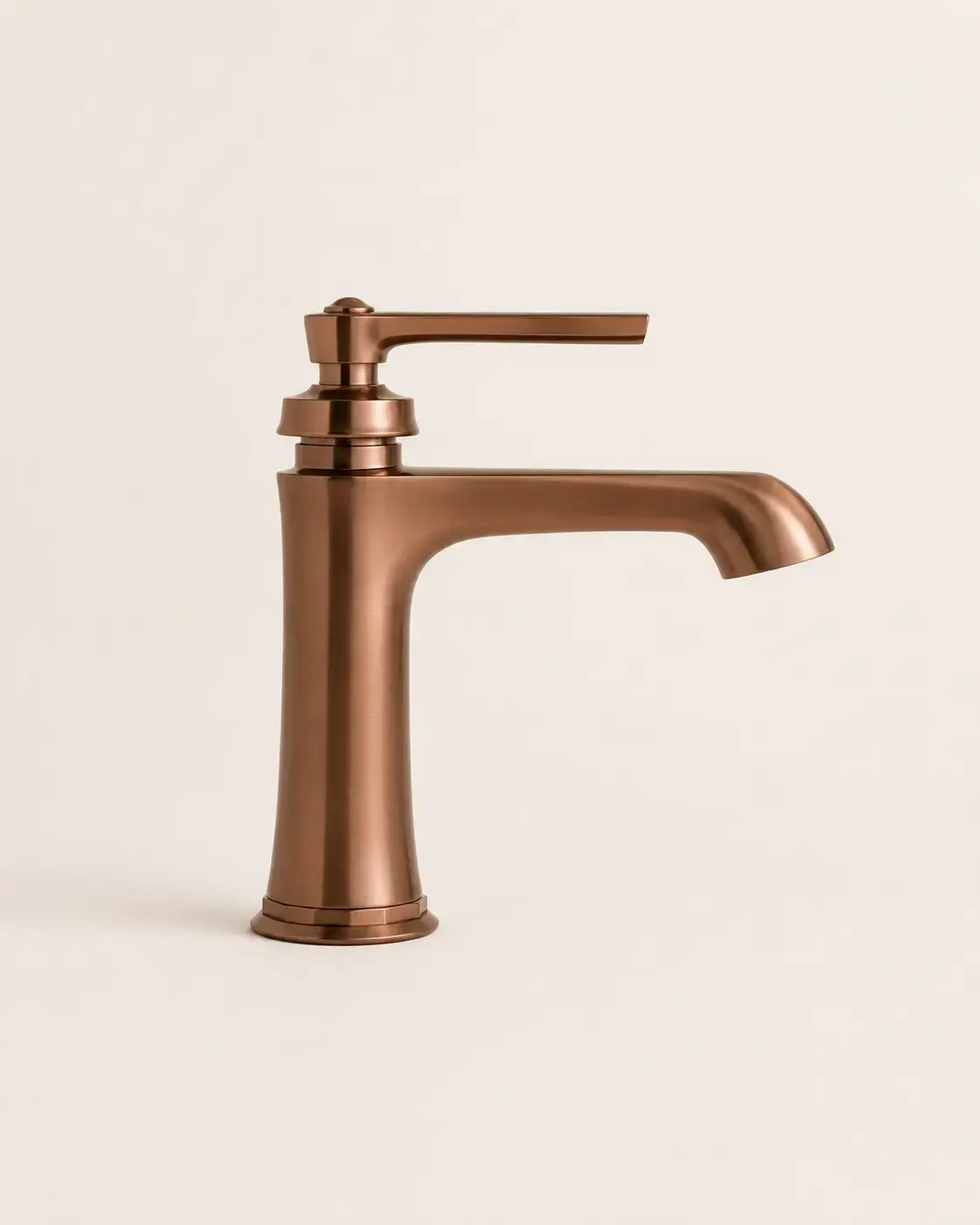 Robinet Mitigeur Lavabo avec Bonde incluse, traité cuivre, Liberty