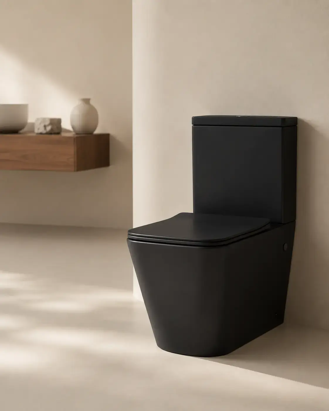 WC à poser noir
