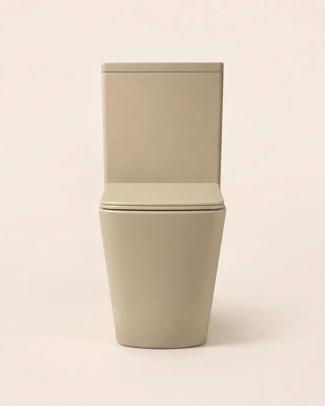 WC à poser, 64x38x83 cm, cappuccino beige mat, Flavio