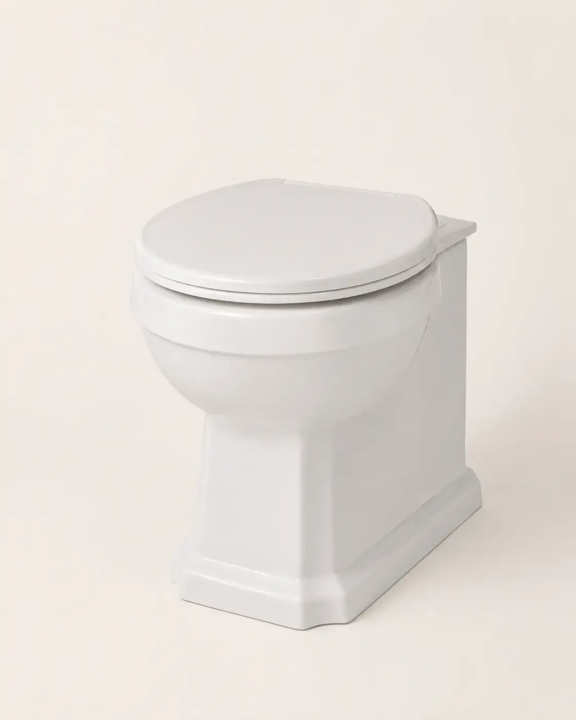 WC indépendant à poser rétro Hélène + abattant