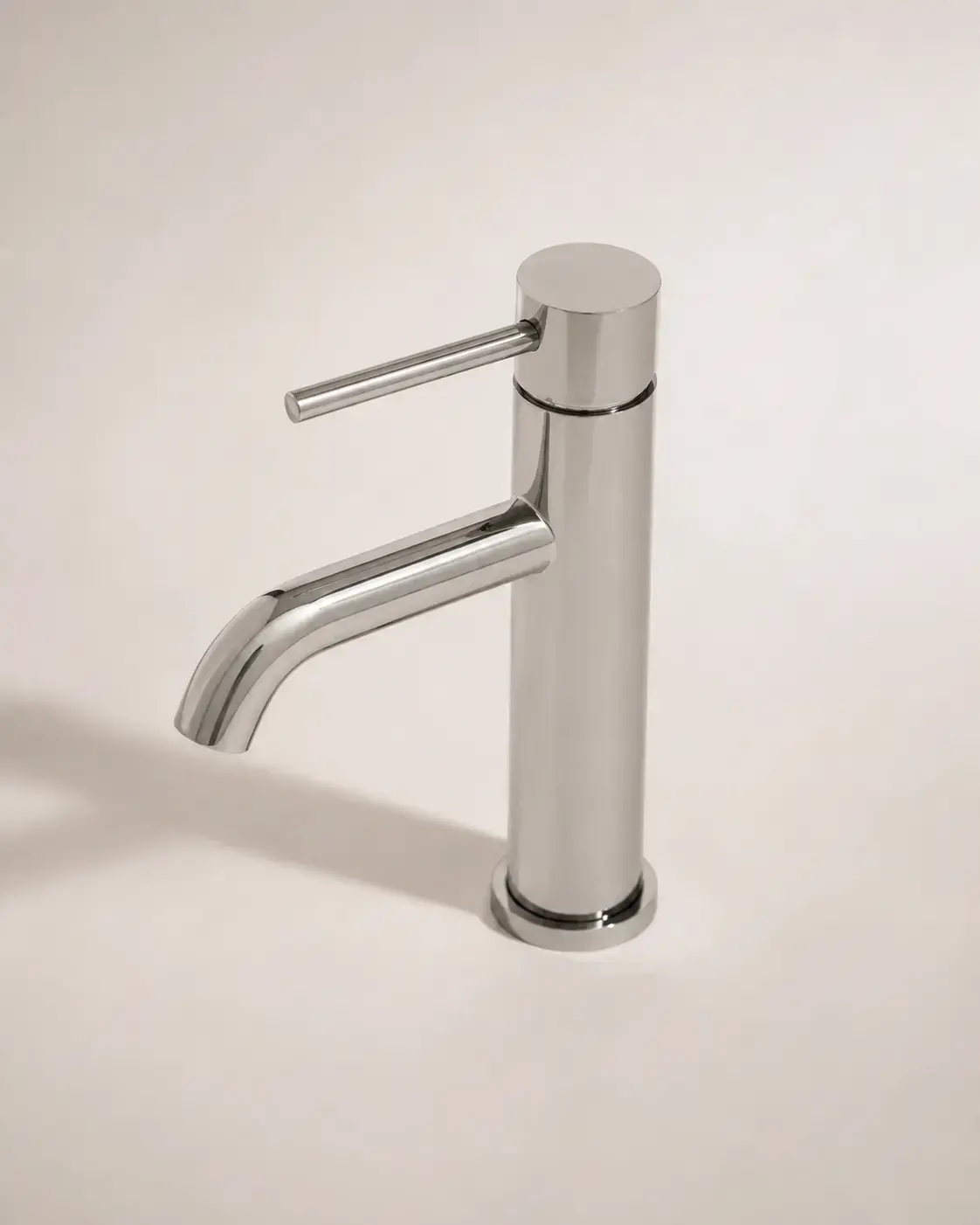 Mitigeur lavabo inox brossé, Châtelet