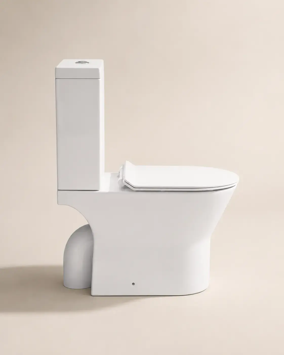 WC à poser avec mécanisme électronique