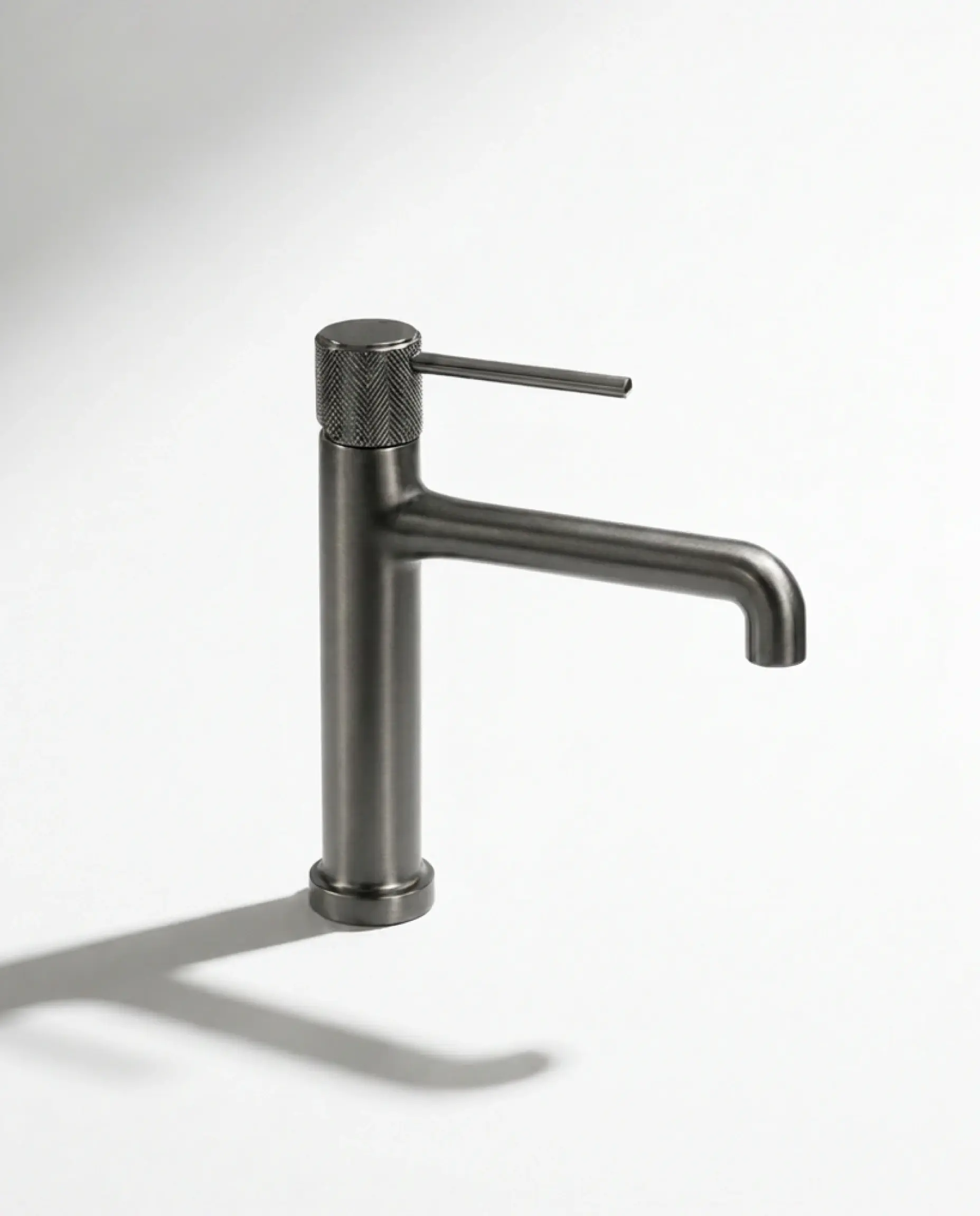 Mitigeur lavabo encastré Bruma Gun métal