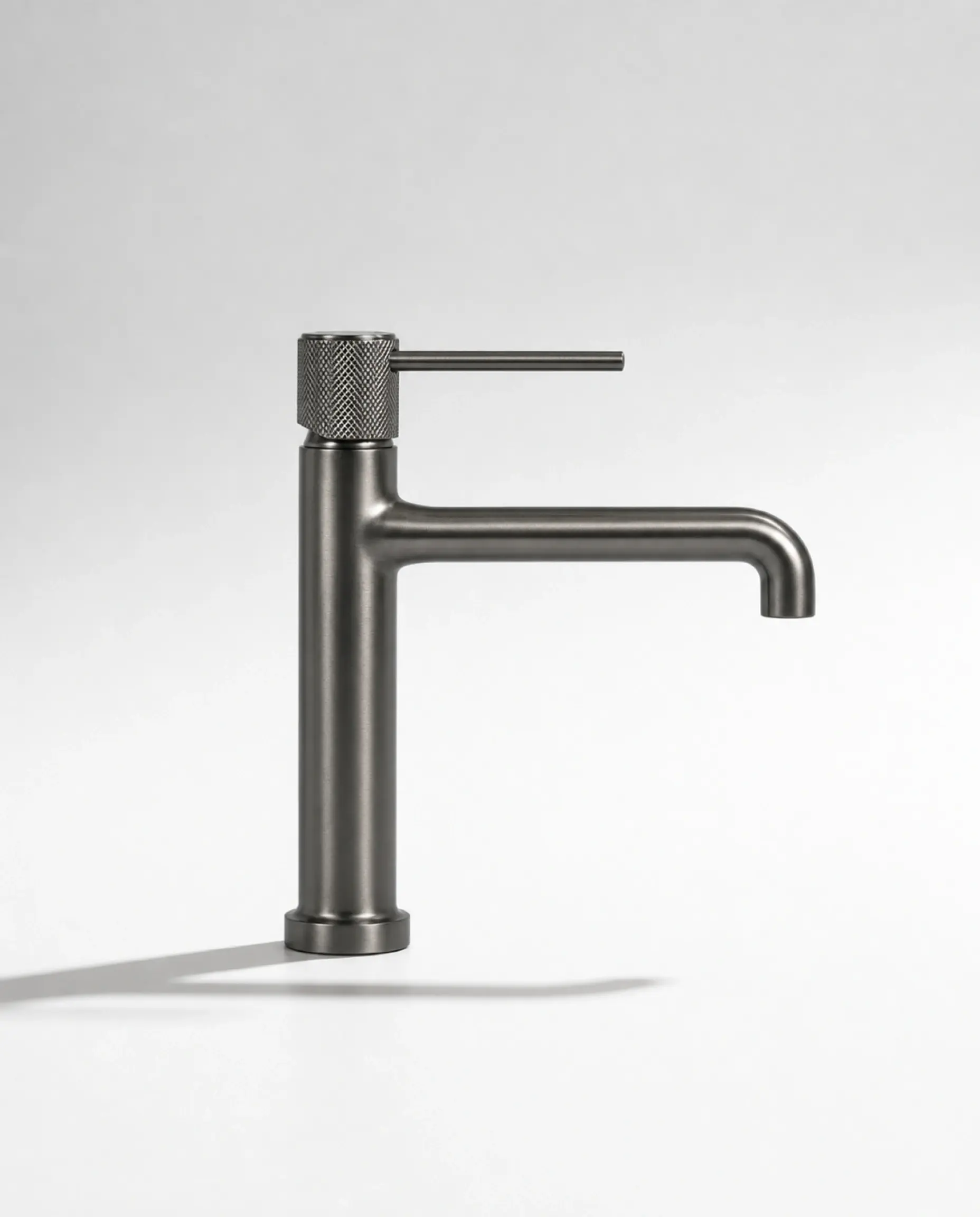 Robinet Mitigeur Lavabo Gun Métal, Bruma