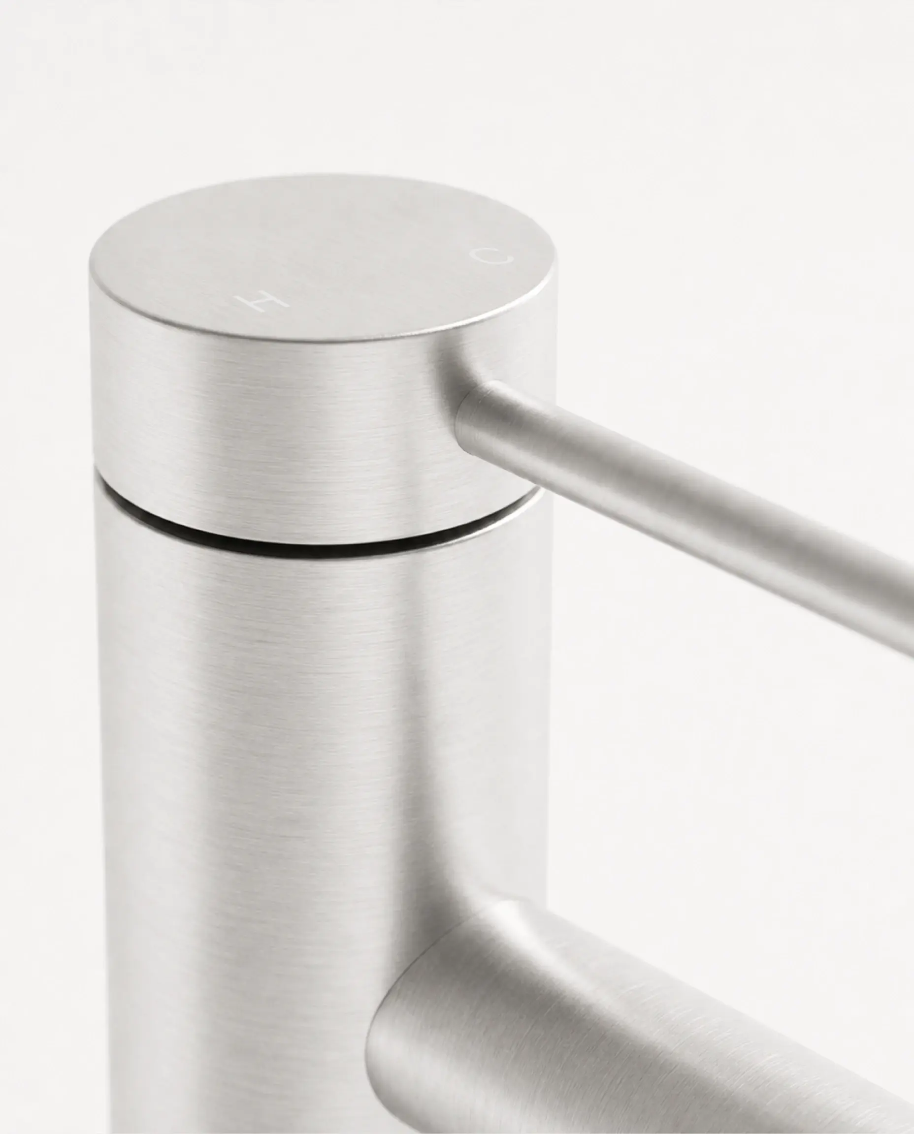 Mitigeur lavabo surélevé, Silver white, Madeleine    