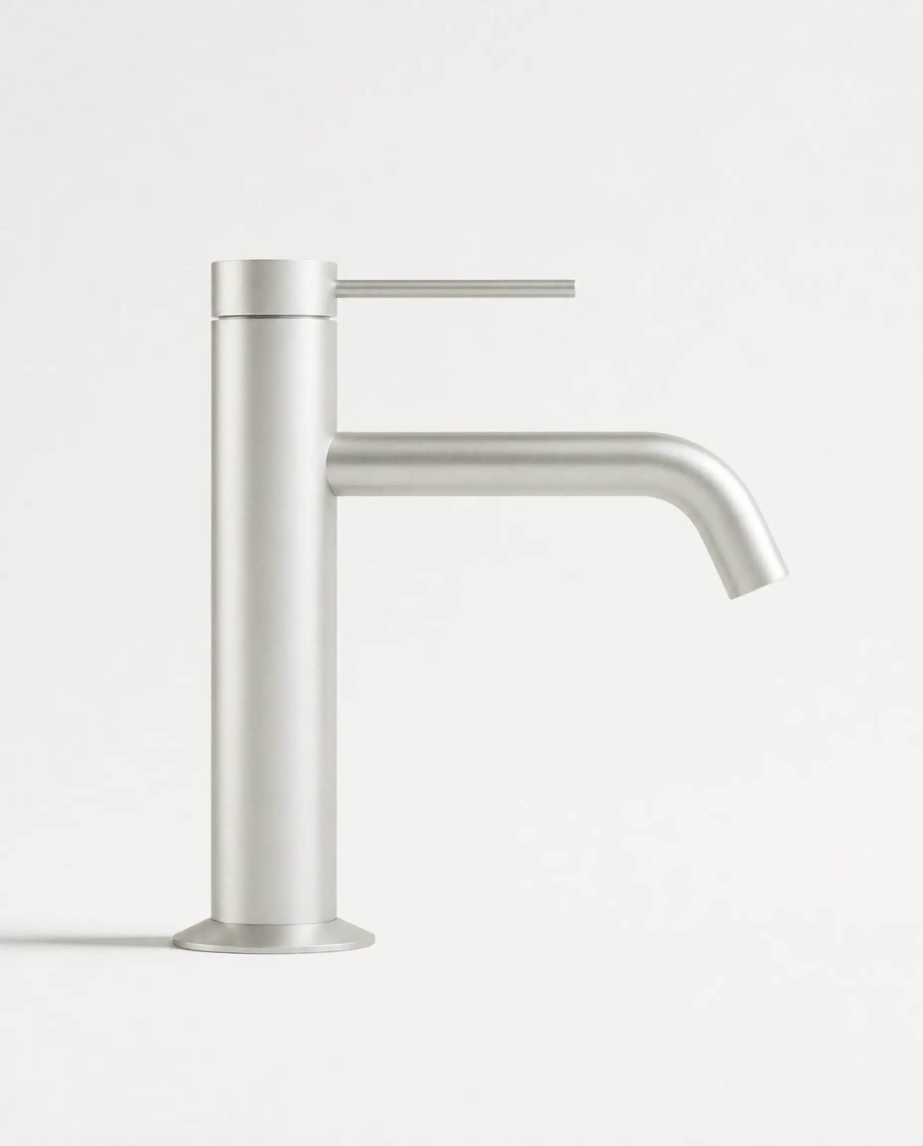 Mitigeur lavabo, Silver white, Madeleine
