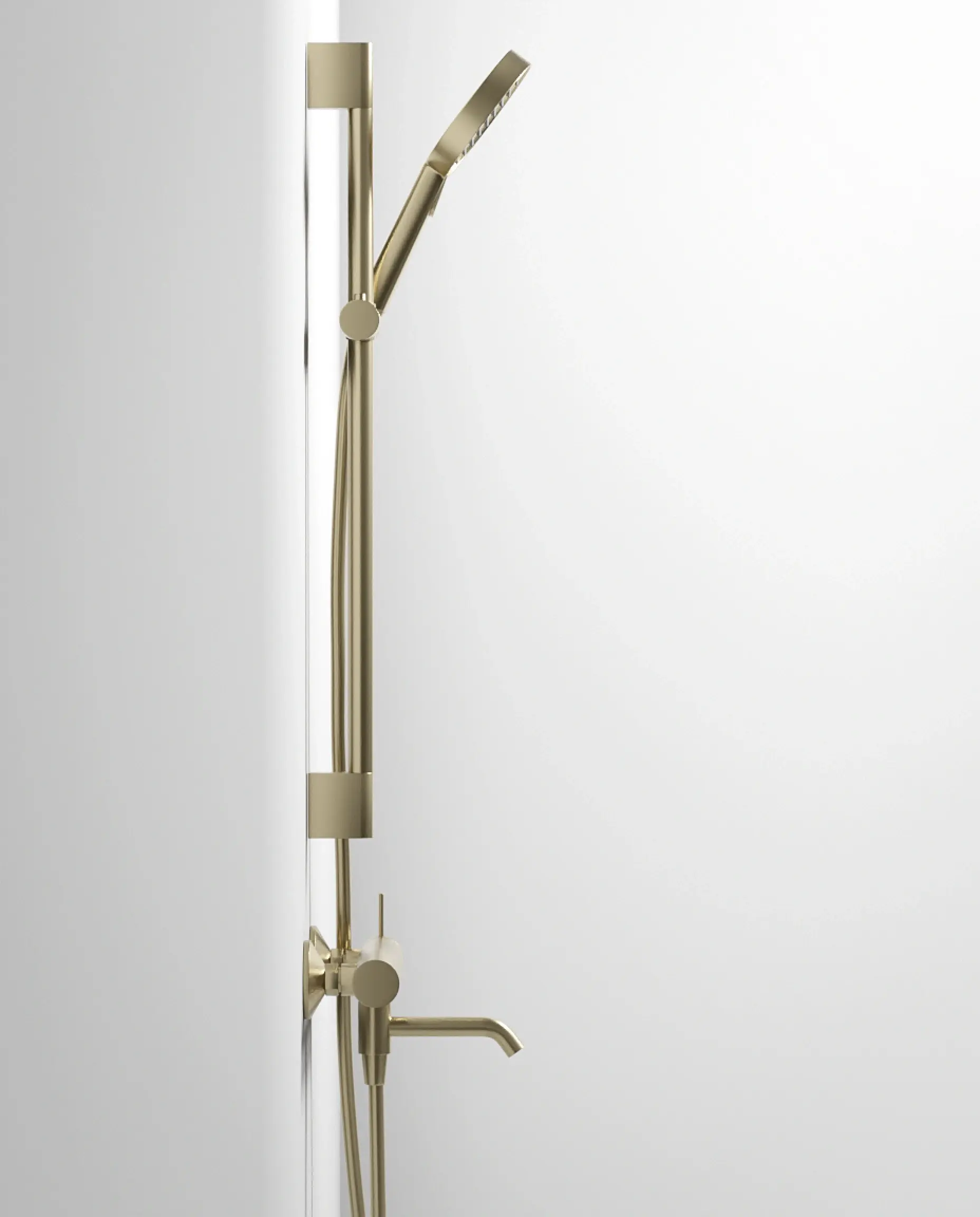 Mitigeur bain douche mitigeur, Champagne, Madeleine          